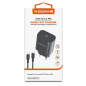 Chargeur Rapide USB-C 25W + Câble USB-C/USB-C XSSIVE XSS-AC66NB CC Chargeur Rapide USB-C 25W + Câble USB-C/USB-C XSSIVE XSS-AC66NB CC