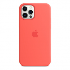 Coque en Silicone avec MagSafe iPhone 12 Pro Max Rose MHL93ZM/A (Apple