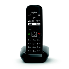 Téléphone Fixe Sans Fil Gigaset AS690 - Noir - Neuf