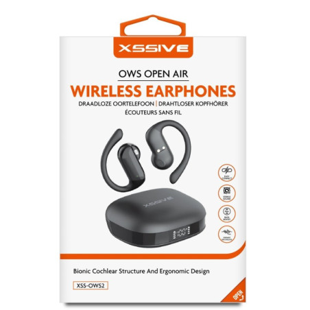 Bluetooth Earbuds XSSIVE XSS-OWS2 – USB-C, ENC, Black