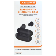 Écouteurs sans Fil XSSIVE XSS-TWS7B - Noir | Smarty Paris 18