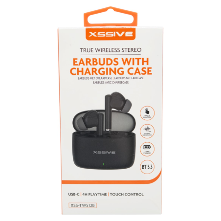 Écouteurs Bluetooth Sport Anti-Transpiration Noir — Réf. G52