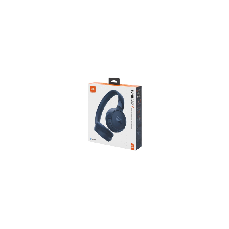 Casque Bluetooth JBL Tune 520BT - JBLT520BTBLU - Bleu — JBL · Smarty Paris 18e