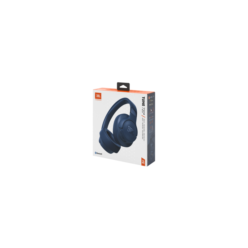 Casque Bluetooth JBL Tune 720BT - JBLT720BTBLU - Bleu Casque Bluetooth JBL Tune 720BT - JBLT720BTBLU - Bleu