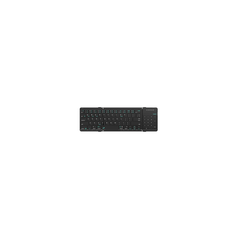 Clavier Cube Pocket Pliable Bluetooth avec Pavé Tactile Compatible avec Windows, iOS, Android - Nillkin - QWERTY - Noir Clavier Cube Pocket Pliable Bluetooth avec Pavé Tactile Compatible avec Windows, iOS, Android - Nillkin - QWERTY - Noir