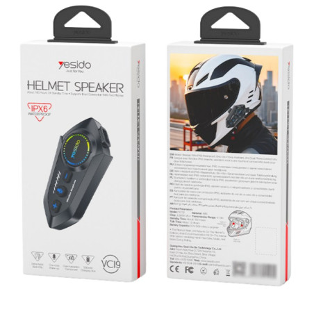 Bluetooth In-Ear Headset Yesido VC19 – Motorcycle Use