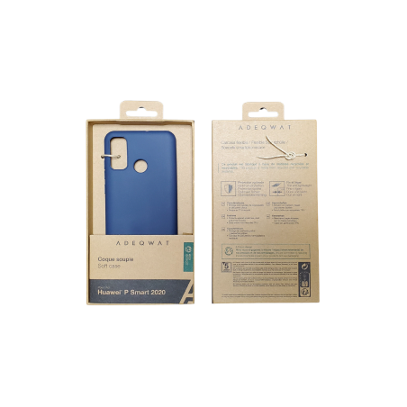 Coque ADEQWAT pour Huawei P Smart 2020 Eco Design Bleu - Protections R