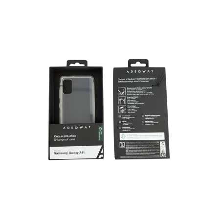 Coque Antichoc Transparent ADEQWAT pour Samsung Galaxy A41 - Protectio