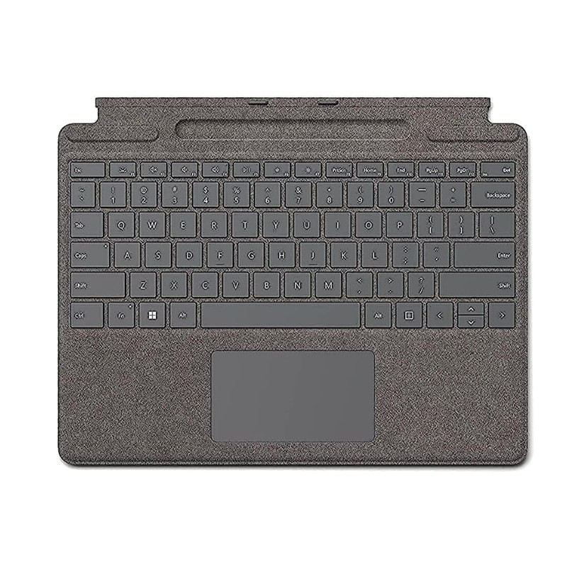 Microsoft Signature Keyboard Cover – Platinum, Surface Pro 8/9, QWERTZ Microsoft Signature Keyboard Cover – Platinum, Surface Pro 8/9, QWERTZ