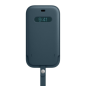 Coque de protection pour Apple iPhone 12/12 Pro Housse en cuir véritable avec MagSafe (Apple) - Bleu - MHYD3ZM/A Coque de protection pour Apple iPhone 12/12 Pro Housse en cuir véritable avec MagSafe (Apple) - Bleu - MHYD3ZM/A