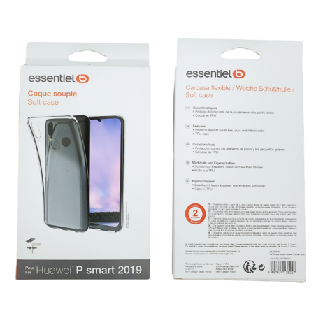Coque Transparent ESSENTIELB pour Huawei P Sm | Smarty Paris