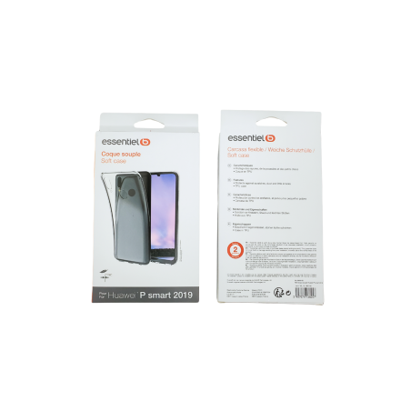 Coque Transparent ESSENTIELB pour Huawei P Smart 2019 - Protections Re