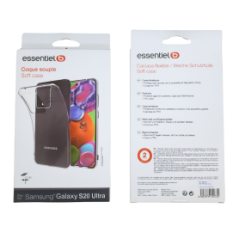 Coque Transparent ESSENTIELB pour Samsung Galaxy S20 Ultra - Protectio