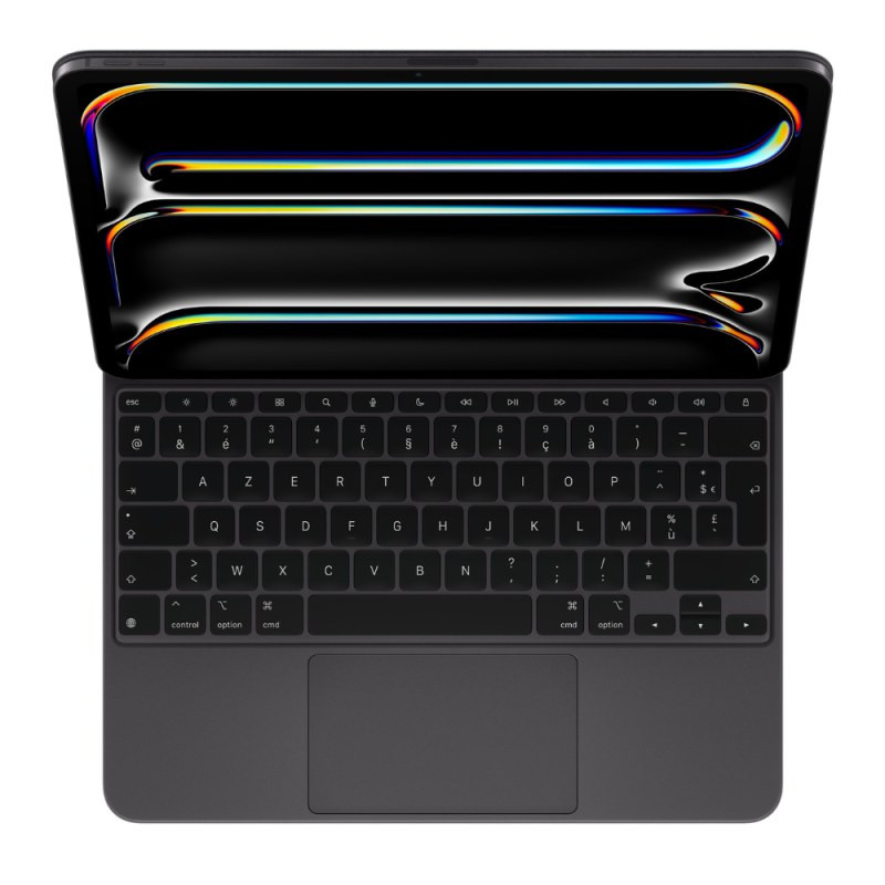 Apple Housse-clavier Magic Keyboard – Noir USB-C QWERTY pour iPad Pro 13 pouces M4/M5