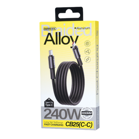 Type-C / Type-C 240W Velocity en Alliage d'Al | Smarty Paris