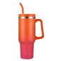 Insulated Leak-Proof Stainless Steel Bottle ECO – 1183ml Rose Orange