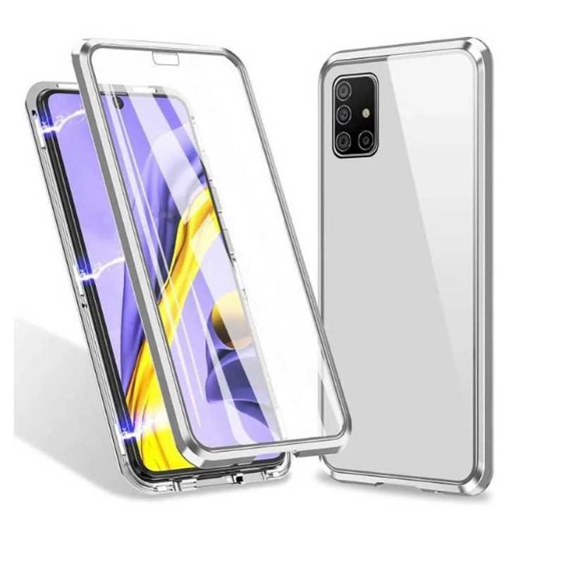 Coque bumper métallique ECO avec verre trempé – Samsung