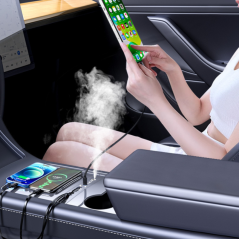 Station voiture Tesla aromathérapie 27 W | Smarty