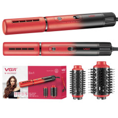 Brosse chauffante VGR V489 rouge 1100/1300 W | Smarty