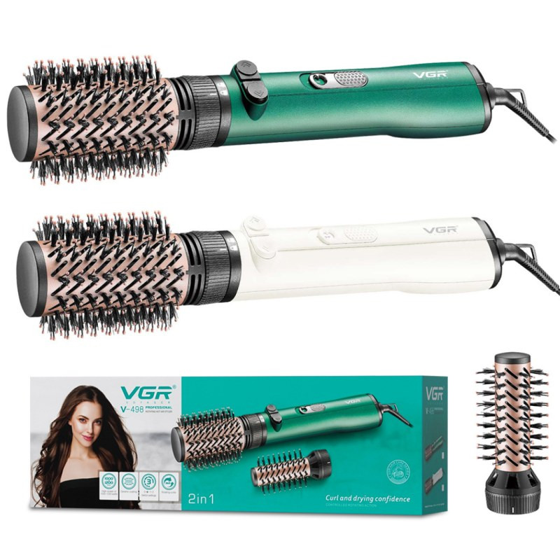 Hot Air Brush VGR V498 – White, 1000/1200W