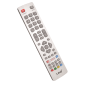 Télécommande Compatible pour SHARP TV - LinQ URC5759 - Blanc