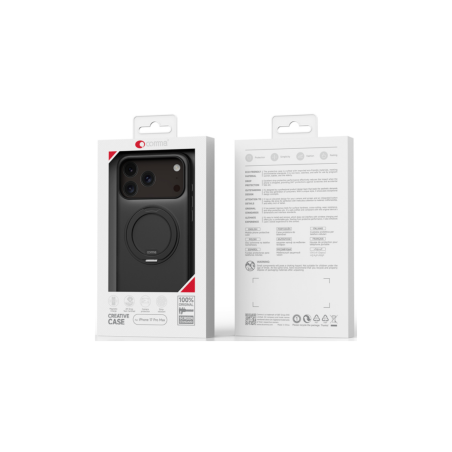 Coque de protection avec MagSafe pour iPhone 17 Pro Max Comma Joy Elegant 360° Rotating Stand S… — Accessoire · Smarty Paris 18e