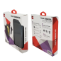 Coque de protection en cuir Pack Essentiel pour Nokia Lumia 520 avec Chargeur et Film- Noir