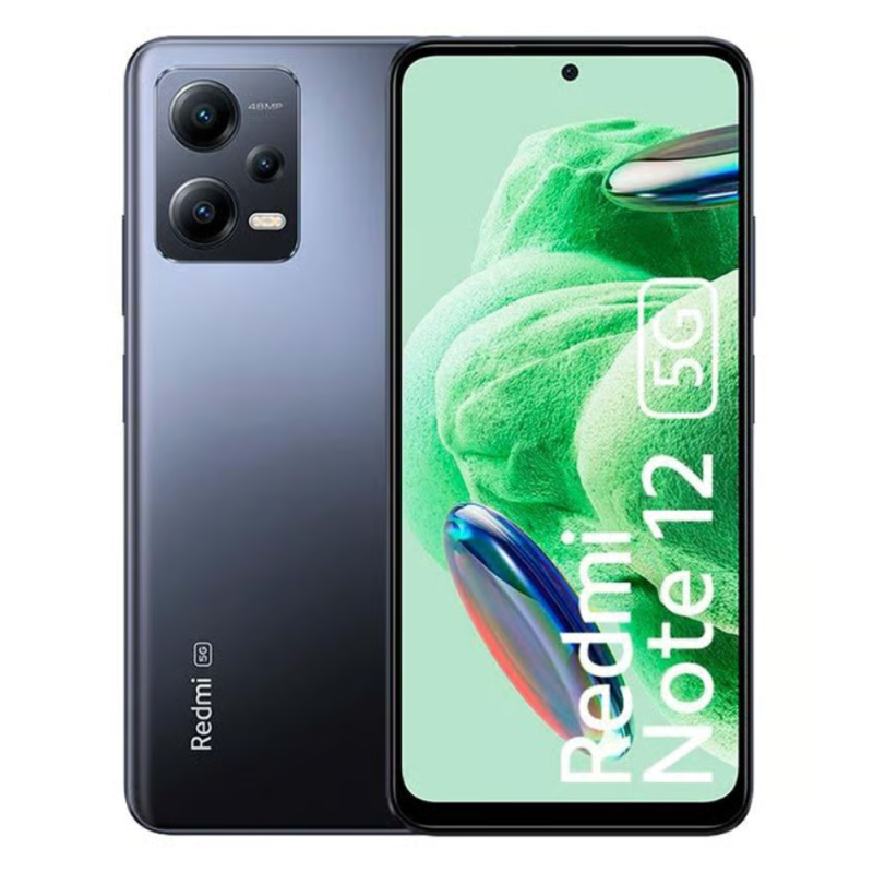 Xiaomi Smartphone Redmi Note 12 5G – 4GB/128GB Black · Refurbished