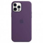 Coque en Silicone avec MagSafe iPhone 12 Pro Max Violet MK083ZE/A (Apple)