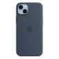Coque en Silicone avec MagSafe iPhone 14 Plus Bleu (Apple) Coque en Silicone avec MagSafe iPhone 14 Plus Bleu (Apple)