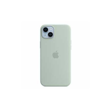 Coque en Silicone avec MagSafe iPhone 14 Plus Vert (Apple) - Protectio