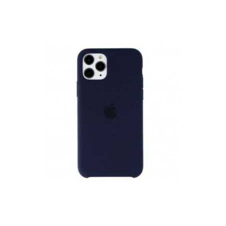 Coque en Silicone iPhone 11 Pro Max Minuit Bleu (Apple) - Protections
