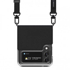 Coque protection avec collier adjustable ARAREE CANVAS DIARY - Noir - Samsung Galaxy Z Flip3 — Araree · Smarty Paris 18e · Smart