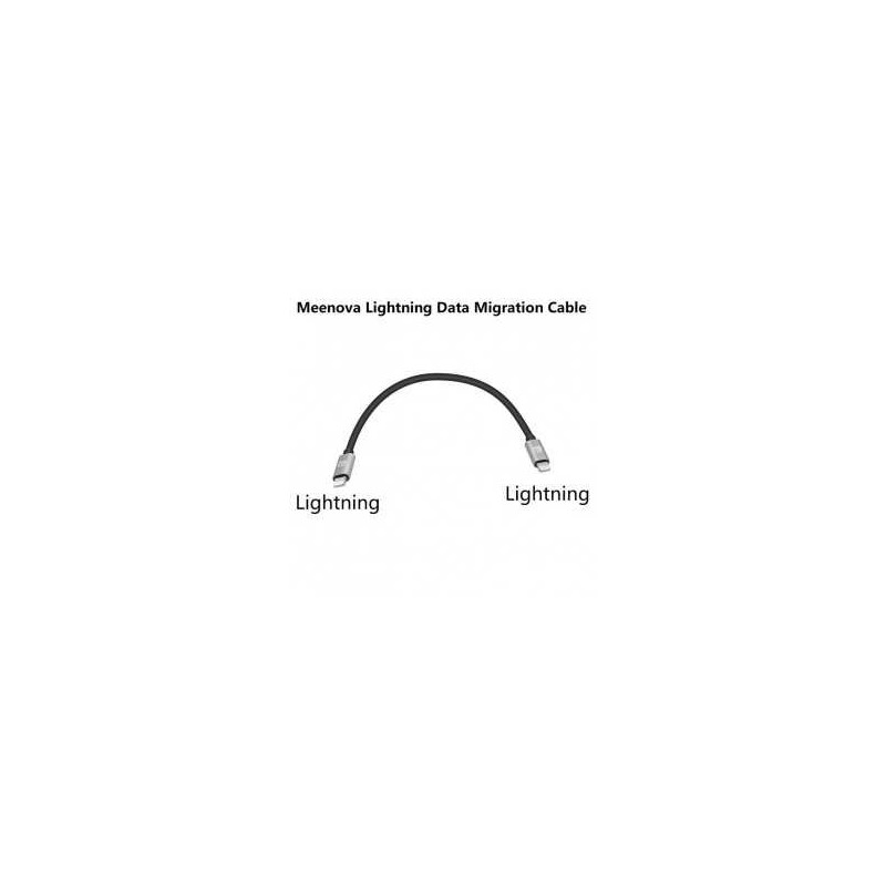 Câble Lightning / Ligthning de Migration de données Meenova (Compatible) — ECO · Smarty Paris 18e
