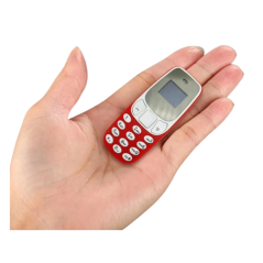 L8STAR BM10 Mini Phone Dual Nano SIM Red