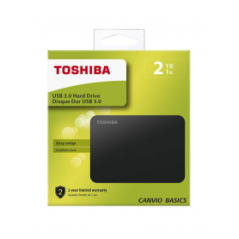 Disque Dur Externe USB 3.0 Toshiba Canvio Basics 2 To - Noir · Smarty Paris · Smarty Paris