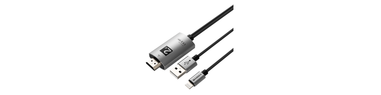 Accessories / Power / Cable & Adapter / HDMI / Lightning