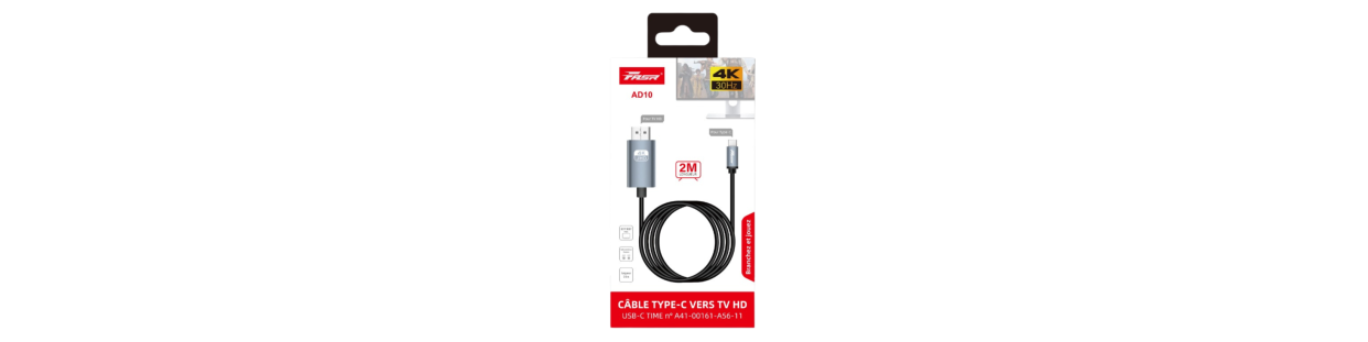 Accessories / Power / Cable & Adapter / Type-C / HDMI & DP
