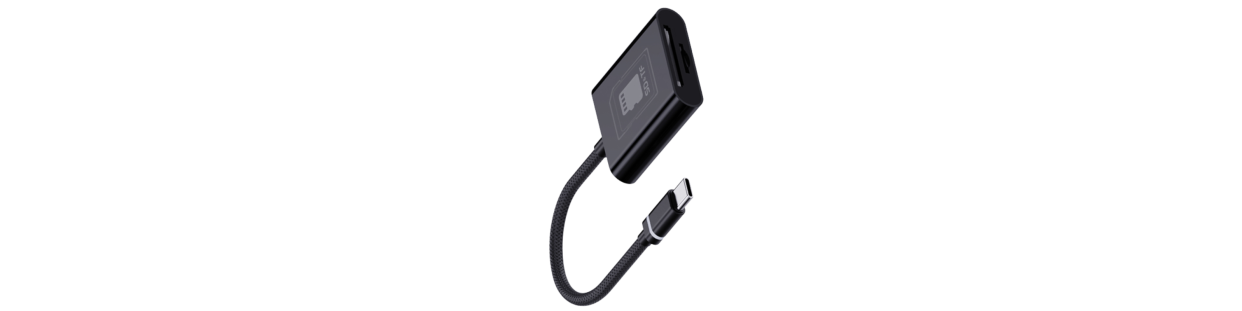 Accessories / Power / Cable & Adapter / Type-C / Card Reader