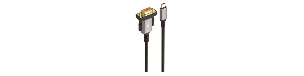 Accessories / Power / Cable & Adapter / Type-C / VGA