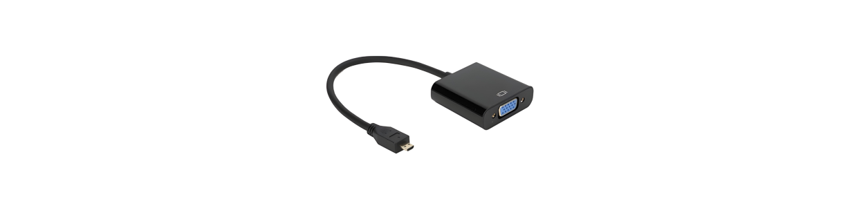 Accessories / Power / Cable & Adapter / VGA / Micro HDMI