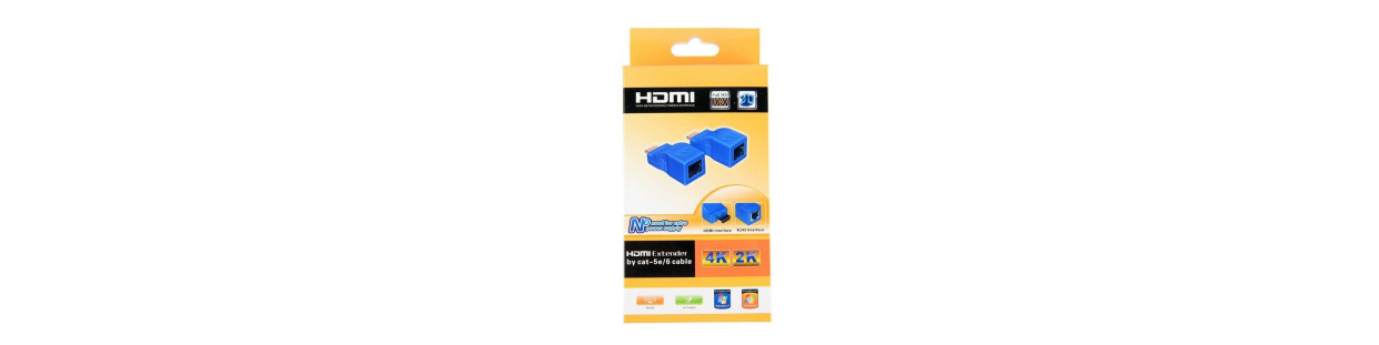 Accessories / Power / Cable & Adapter / HDMI / CAT-5e / 6